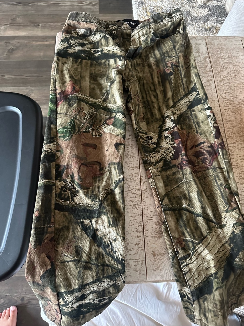 Mossy Oak Realtree Camo Cargo Pants in Olive and Brown